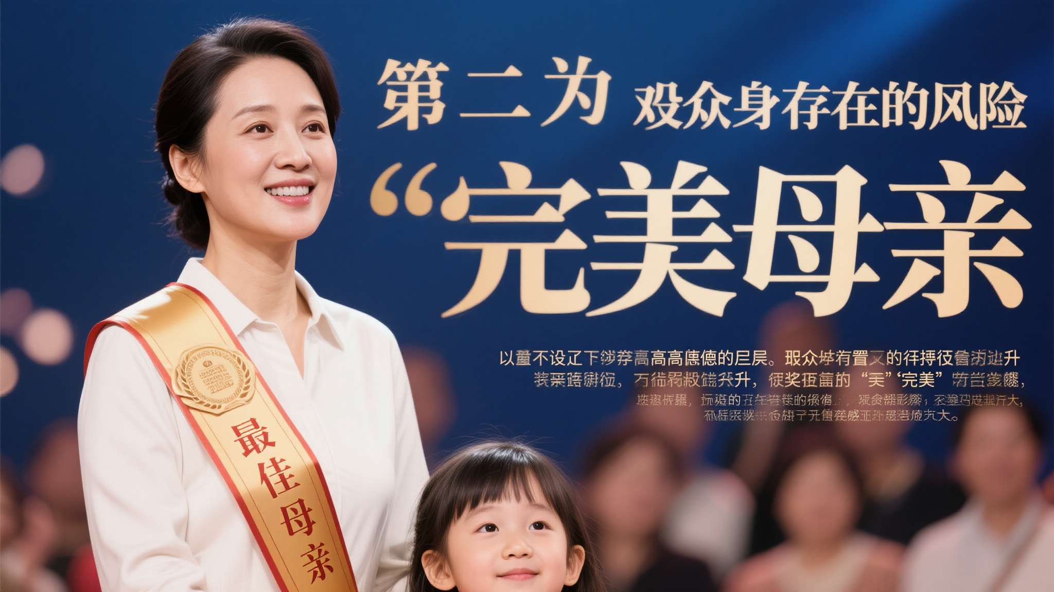 第二，"完美母亲"人设本身存在高风险。 "最佳母亲"的标签无形中设置了极高的道德